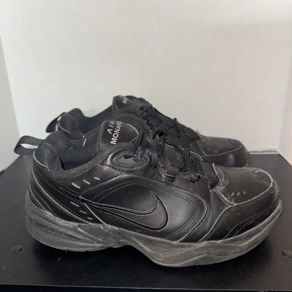 Nike Men's Air Monarch IV  Wide Training Shoes AP2 Black 416355-001 Size 9